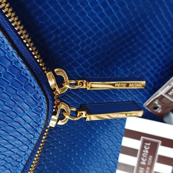 Henri Bendel Debutante Snake Clutch/ Crossbody NWT - Picture 2 of 14